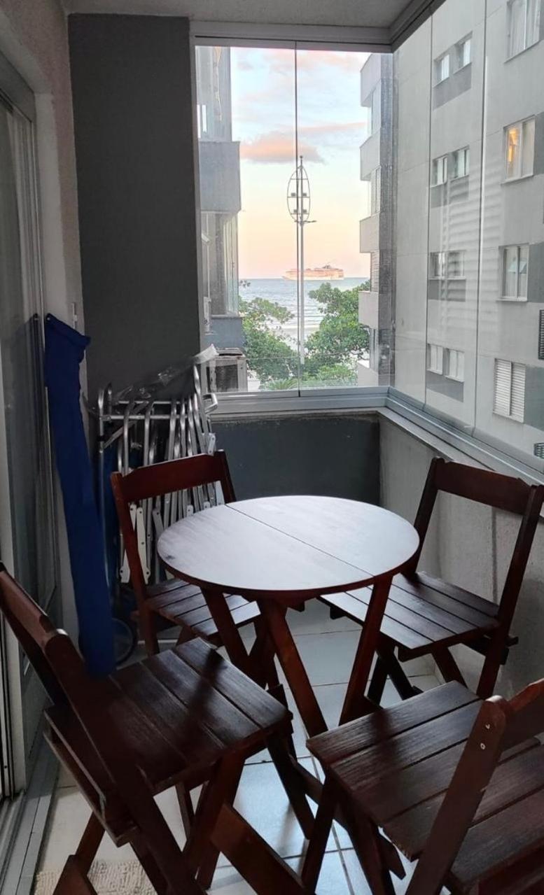 شقة Avenida Atlantica, Beira Mar, Pe Na Areia Balneário Camboriú المظهر الخارجي الصورة